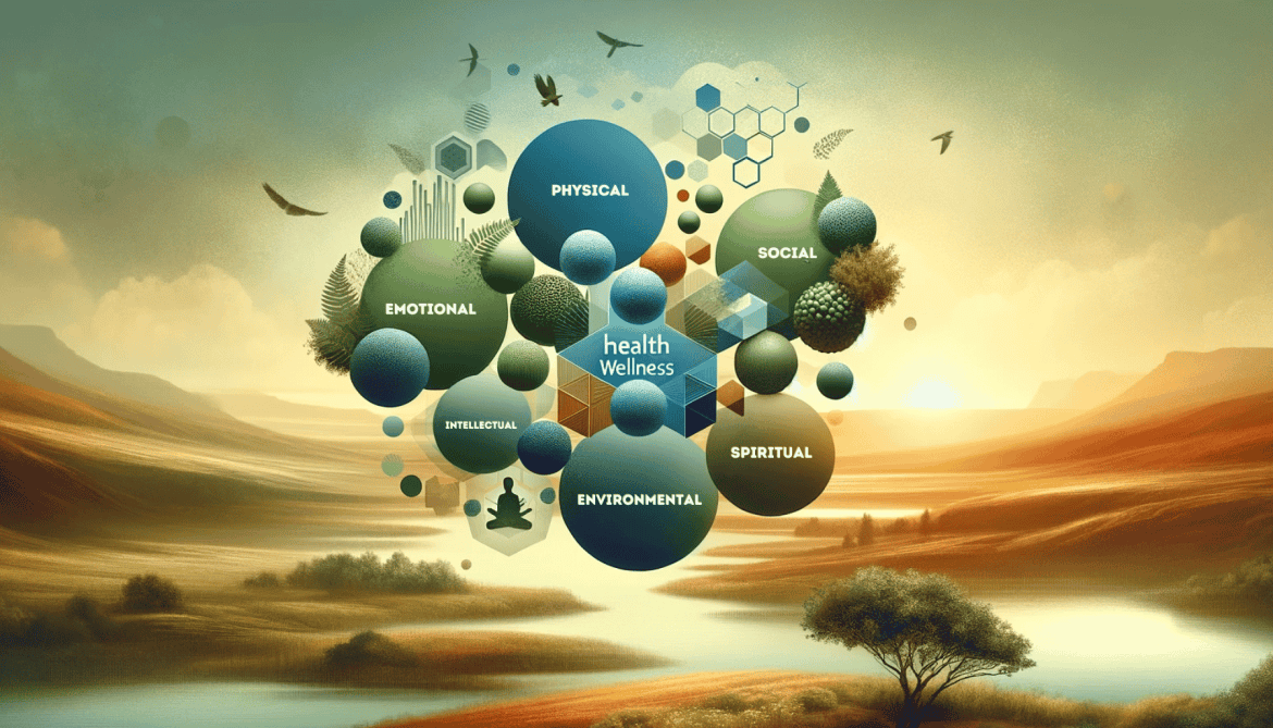 summarize how the components of health are related to wellness